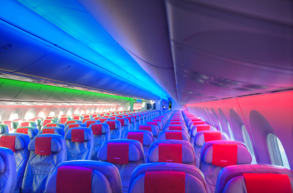 Norwegian Dreamliner Sky Interior